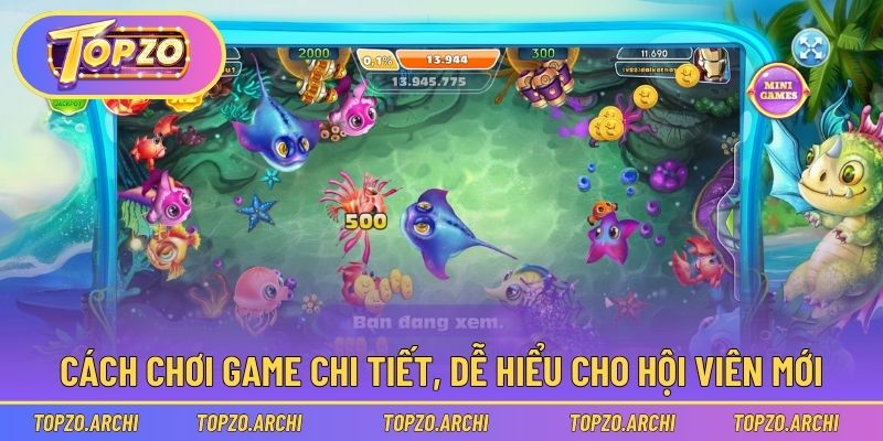 Bắn Cá Long Vương - Thông Tin Quan Trọng Người Mới Cần Đọc 2 Cách chơi game chi tiết, dễ hiểu cho hội viên mới